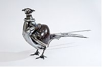 Art & Creativity: Car parts art by James Corbett