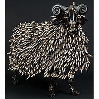 Art & Creativity: Car parts art by James Corbett