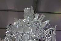 Art & Creativity: Optimus prime ice sculpture by Antti Pedrozo and Michel de Kok