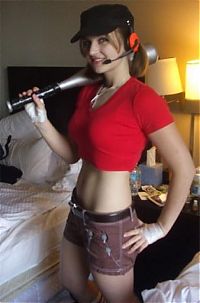 Art & Creativity: cosplay girl costume presentation