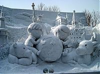 Art & Creativity: snow sculpture