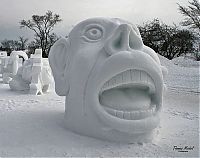 Art & Creativity: snow sculpture