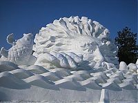 Art & Creativity: snow sculpture