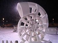 Art & Creativity: snow sculpture