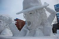 Art & Creativity: snow sculpture
