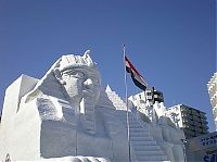 Art & Creativity: snow sculpture