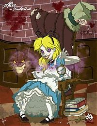 Art & Creativity: scary disney princesses