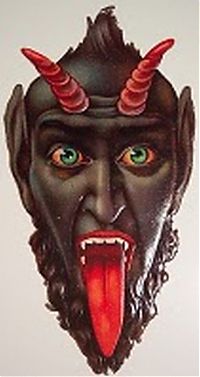 Art & Creativity: Krampus, evil companion of St. Nicholas