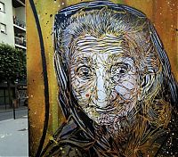 Art & Creativity: Street portrait by Christian Guémy