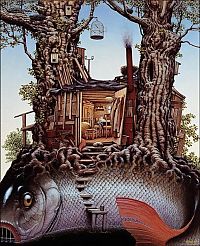 TopRq.com search results: Cartoon worlds by  Jacek Yerka