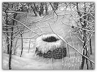 Art & Creativity: winter pencil drawing