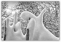 Art & Creativity: winter pencil drawing