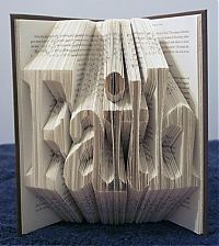 Art & Creativity: Book Origami by Isaac Salazar