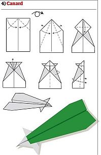 Art & Creativity: paper aeroplane toy build guide