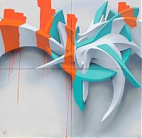 Art & Creativity: three dimensional graffiti