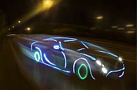 Art & Creativity: Light graffiti, London, United Kingdom