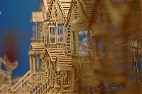 TopRq.com search results: Rolling Through the Bay toothpick sculpture by Scott Weaver