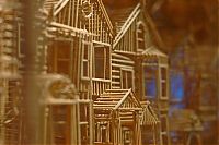 Art & Creativity: Rolling Through the Bay toothpick sculpture by Scott Weaver