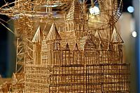 TopRq.com search results: Rolling Through the Bay toothpick sculpture by Scott Weaver