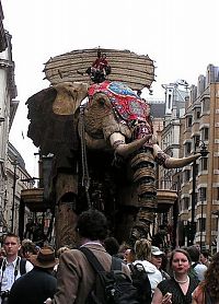 Art & Creativity: The Sultan's Elephant by Francois Delarozière, London, United Kingdom