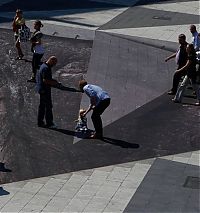 TopRq.com search results: Mind your step illusion by Erik Johansson, Sergel's Square, Stockholm, Sweden