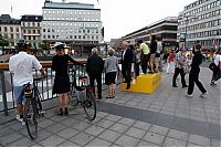 TopRq.com search results: Mind your step illusion by Erik Johansson, Sergel's Square, Stockholm, Sweden