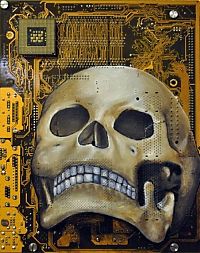 Art & Creativity: motherboard painting