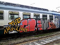 Art & Creativity: train graffiti