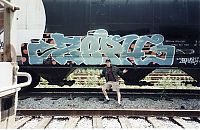 Art & Creativity: train graffiti