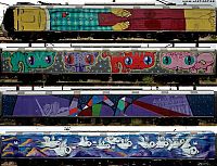 Art & Creativity: train graffiti