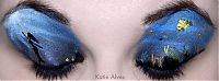 Art & Creativity: Eye makeup by Katie Alves