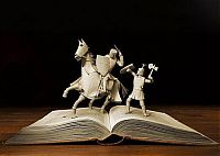 Art & Creativity: book sculptures