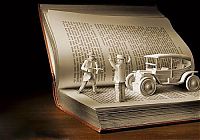 Art & Creativity: book sculptures