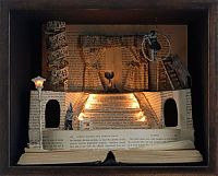 Art & Creativity: book sculptures