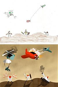 TopRq.com search results: Re-imagining kids' drawings by Garrett Miller