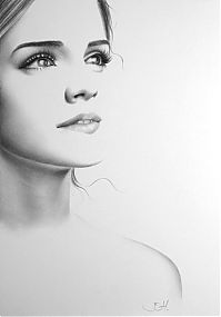 Art & Creativity: pencil drawing portrait