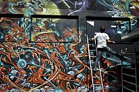 Art & Creativity: See No Evil graffiti project, Nelson Street, Bristol City, England, United Kingdom