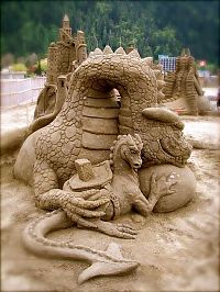 Art & Creativity: sand sculpture