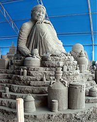 Art & Creativity: sand sculpture