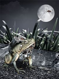 Art & Creativity: robotic animal, digital image manipulation