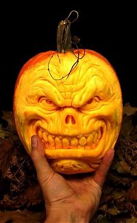 Art & Creativity: pumpkin carving art