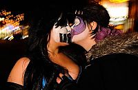 Art & Creativity: halloween girls kissing