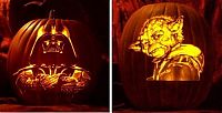 TopRq.com search results: Pumpkin carved portrait by Alex Wer