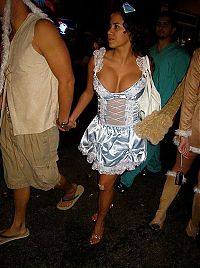 Art & Creativity: halloween breasts cleavage girls