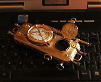 Art & Creativity: steampunk cell phone