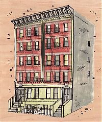 TopRq.com search results: Buildings in New York City, illustration by James Gulliver Hancock