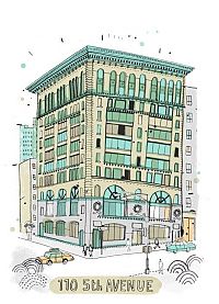 TopRq.com search results: Buildings in New York City, illustration by James Gulliver Hancock