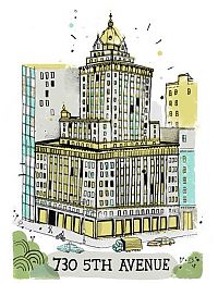 TopRq.com search results: Buildings in New York City, illustration by James Gulliver Hancock