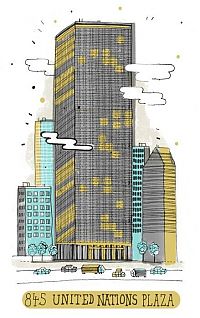 TopRq.com search results: Buildings in New York City, illustration by James Gulliver Hancock