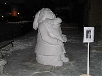 Art & Creativity: snow sculpture